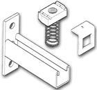 Channel supports and bracketry